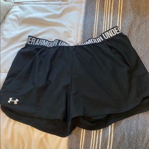 Black under armour shorts